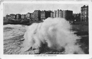 BR57948 a rough sea brighton   uk