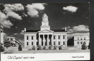 America Postcard - Old Capitol, West View, Iowa City, Iowa  B2543