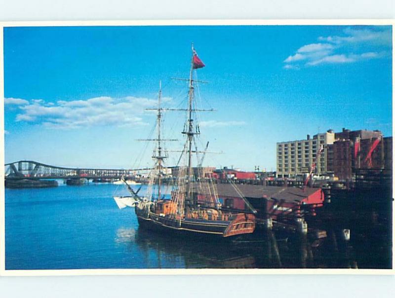 Unused Pre-1980 BOSTON TEA PARTY SHIP AND MUSEUM Boston Massachusetts MA ho9468