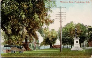 Waterloo Row Fredericton NB New Brunswick c1913 Valentine & Sons Postcard H10