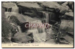 Old Postcard Saint Herbot Cascade