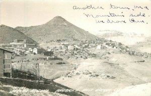 Arizona Jerome roadside view RPPC Real Photo Cook #E-153 Postcard 22-7843 