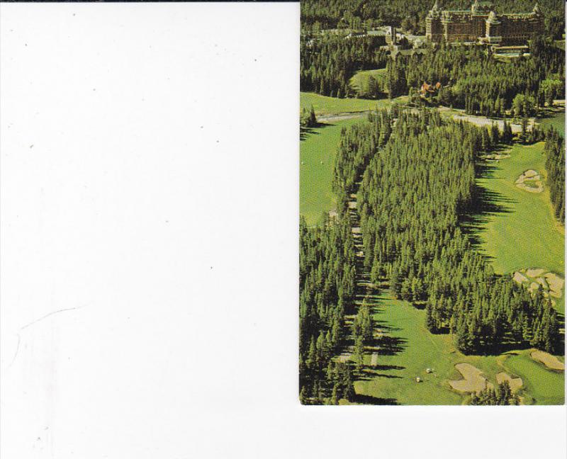 Banff Alberta Canada 1940 1960 S Banff Springs Hotel Golf Club Malcolm Tapp Canada Alberta Banff Postcard Hippostcard