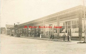 WI, Glenwood City, Wisconsin, RPPC, Main Street, South Side, Co-Mo Photo No 786 