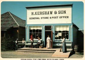 Kershaw General Store,Fort Steele,British Columbia,Canada