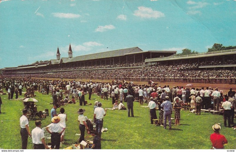 LOUISVILLE, Kentucky, 1940s-Present; Churchill Downs - Home Of The Kentucky D...