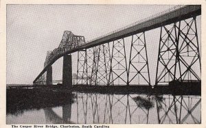 Postcard Copper River Bridge Charlestown SC