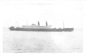 SS George Washington Printed Photo United States Lines United States Lines Ship 