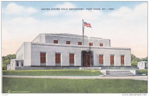 FORT KNOX, Kentucky, 1930-1940's; United States Gold Depository