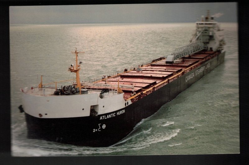 Canada Steamship Lines - MV Atlantic Huron Sailing Lake Ontario