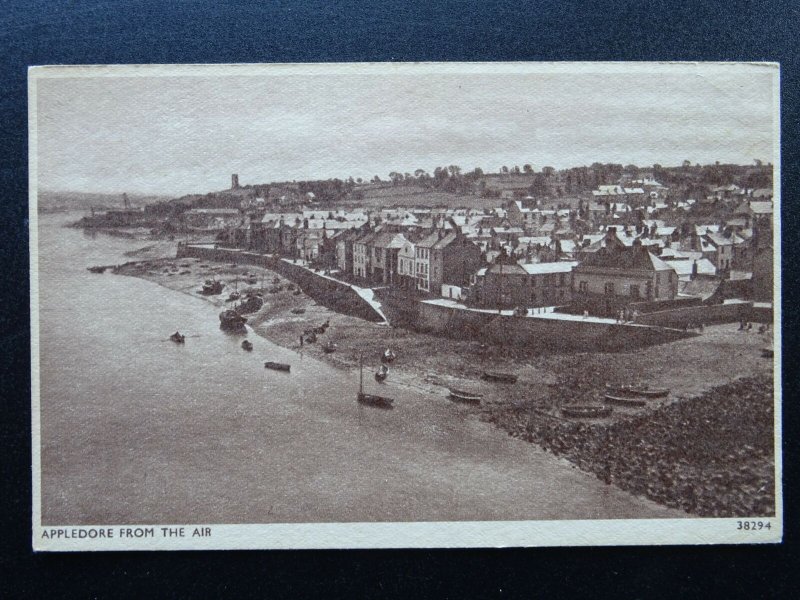 Devon Collection x 3 APPLEDORE & INSTOW - Old Postcard