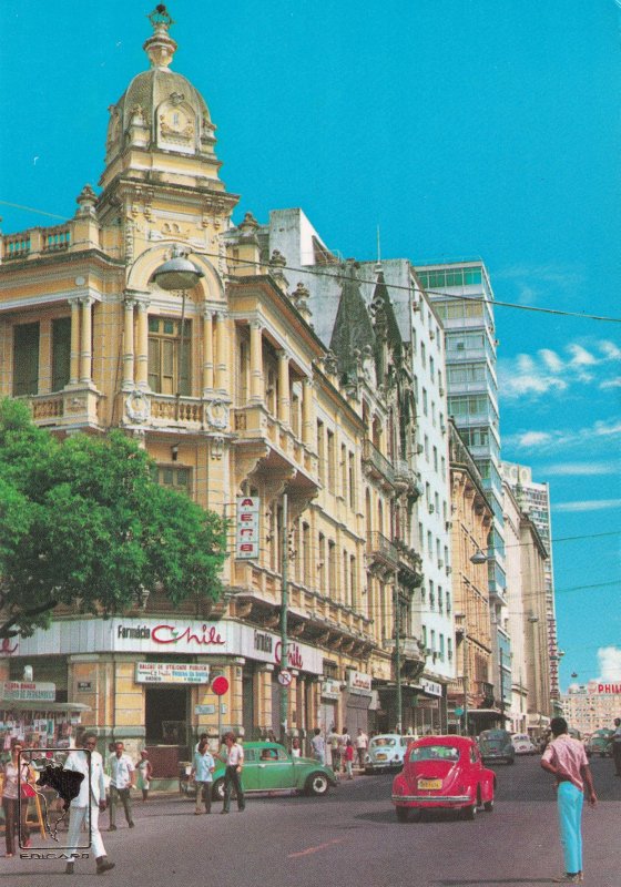 Chile Street Brazil Salvador Postcard