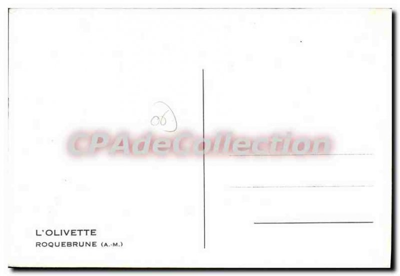 Postcard Old LOlivette Roquebrune