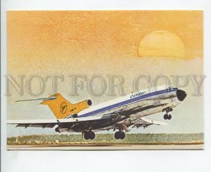 458744 plane airline Condor Boeing 727-30 advertising Old postcard