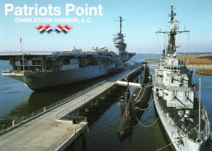 Ships,Patriots Point,Charleston Harbor,SC