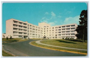 Biloxi Mississippi Postcard Keesler Air Force Base Showing Modern Hospital c1960