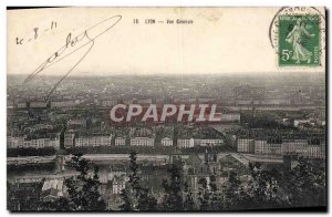 Old Postcard Lyon Vue Generale