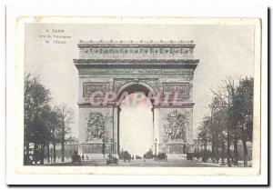 Paris (8th) Old Postcard Arc de Triomphe in the & # 39Etoile