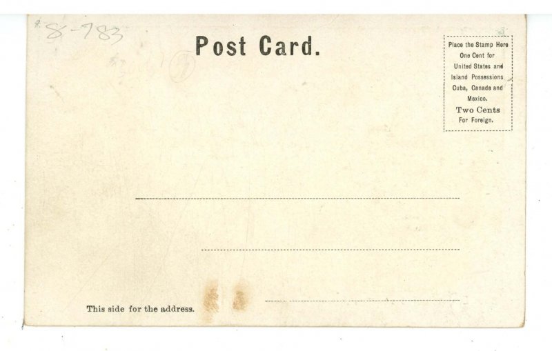 MA - Boston. Bird's Eye View ca 1906 (copper highlights)