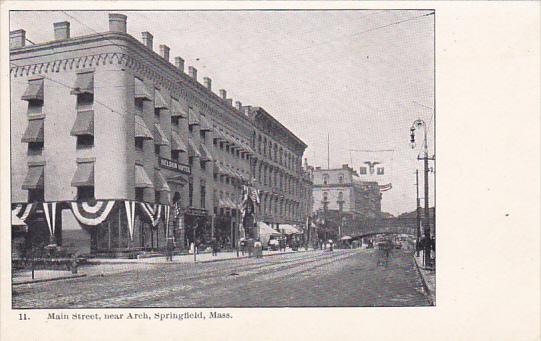 Main Street Near Arch Springfield Massachusetts