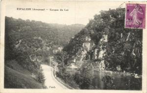 CPA ESPALION Gorges du Lot (174023)