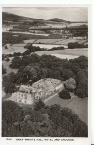 Cumbria Postcard - Aerial View of Armathwaite Hall Hotel and Grounds - Ref 9313A