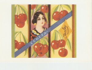 Lady fruit Isabel. Cherry, Sweet wraper  Publicity Spanish PC. Continental