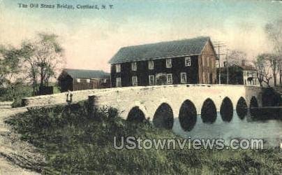 Old Stone Bridge in Cortland, New York