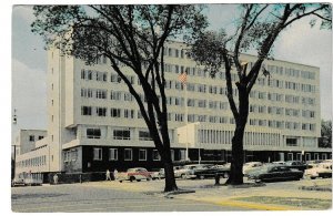 County Court House, City Hall, Madison, Wisconsin, Vintage 1969 Chrome Postcard