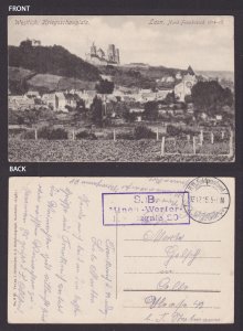 GERMANY 1915, Fieldpost card, Laon, France, WWI