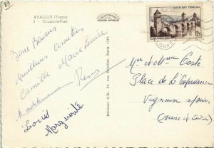 CPM AVALLON Cousin-le-Pont (1196090)