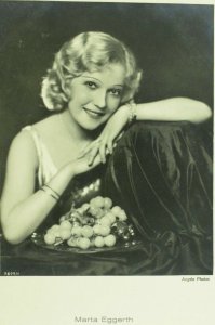 1930's RPPC Marta Eggerth Movie Star Ross Verlag Dutch Real Photo Postcard P108