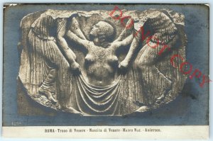 c1930s Ludovisi Throne RPPC Venus Aphrodite Birth Palazzo Altemps Rome Photo A28