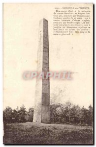 Old Postcard Thirty column (high to the memory of thirty knights and squires ...