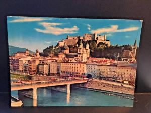 Postcard  View of  the Festival City of Salzburg in Austria.    Z8