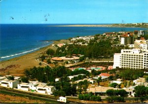 Spain Gran Canaria General View Of San Augustin 1986