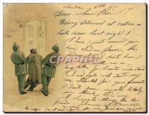 UK Postcard Old Police Office (police) Illustrator RaRe 1899 card! TOP