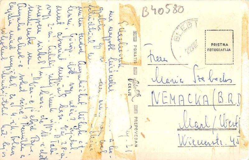 B40580 Bled  slovenia