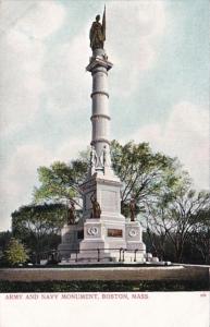 Massachusetts Boston Army and Navy Monument