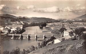 B92848 behobie frontiere franco espagnole la bidassoa  spain real photo