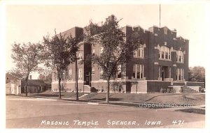 Masonic Temple - Spencer, Iowa IA