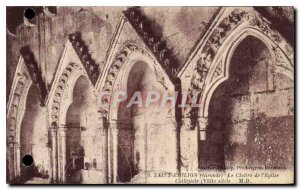 Postcard Old Saint Emilion The Cloister Church Collegiate