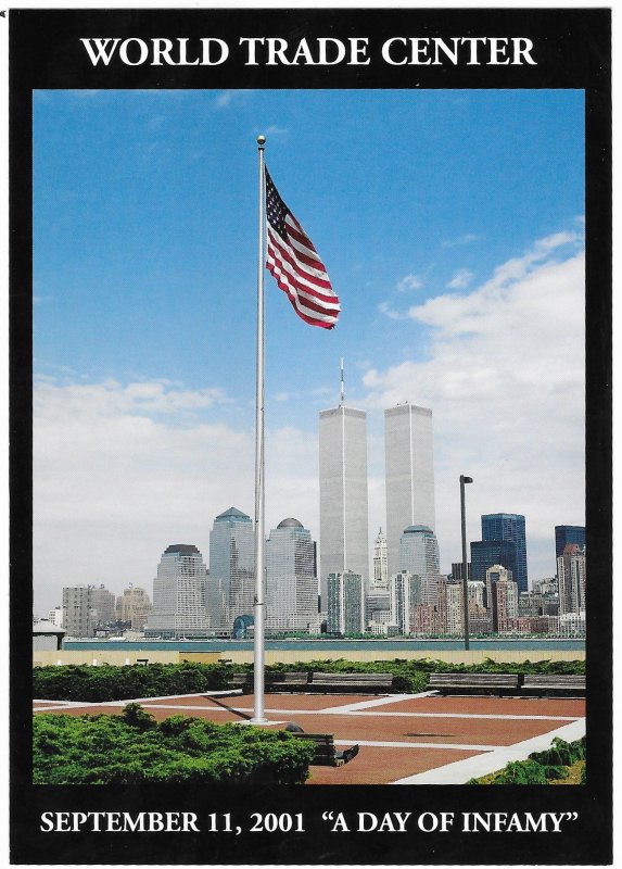 Twin Towers New York Collector's September 11 2001 4 by 6