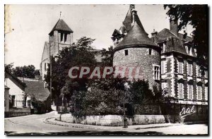 Old Postcard Beaugency The Devil's Tower and the Notre Dame