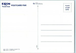 Multi View Tropical New Orleans Exxon Travel Pak Postcard