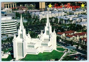 LA JOLLA VILLAGE, San Diego County CA ~ MORMON TEMPLE 1994 - 4.5x6.5 Postcard