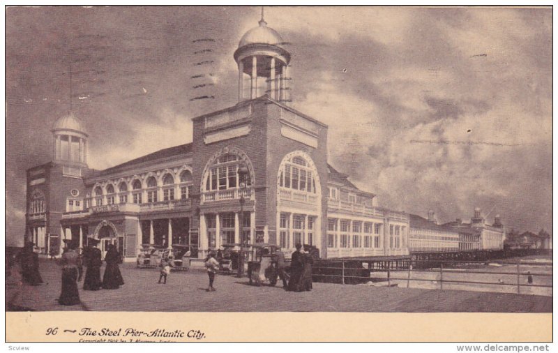 ATLANTIC CITY, New Jersey; The Steel Pier, PU-1909