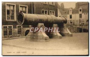 Postcard Old Ghent Cros Canon