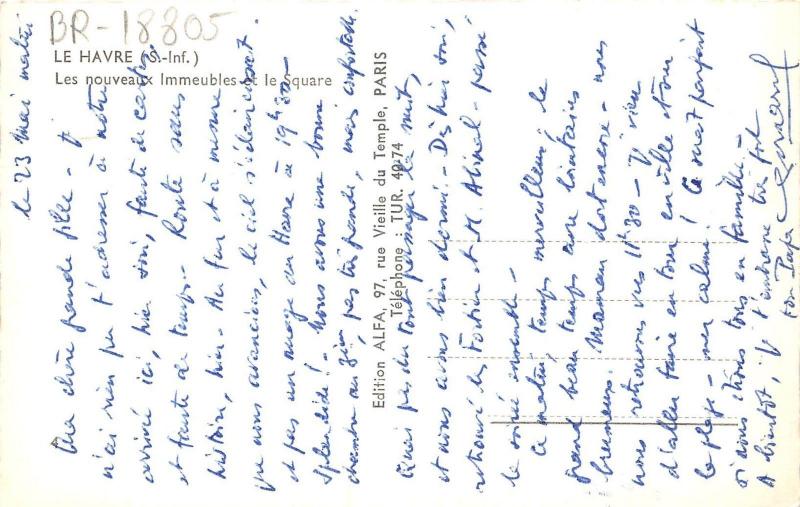 BR18805 Les nouveaus Immeubles le Square Le havre  france