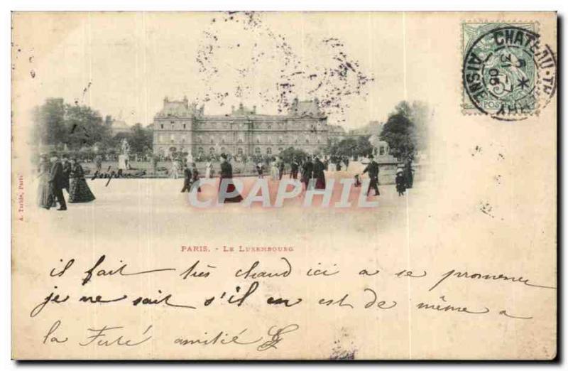 Paris - 6 - Luxembourg - Old Postcard